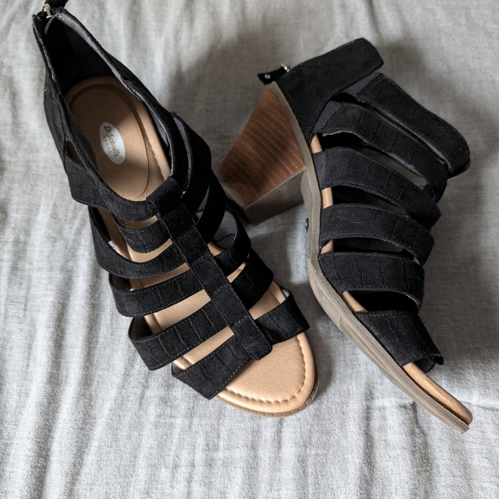 Dr Scholls women's heeled sandals/‎ booties sz 10